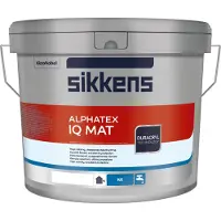Sikkens Alphatex IQ Mat | Matte Gevelverf 10 LTR - Donkere kleur|1