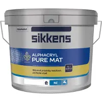 Sikkens Alphacryl Pure Mat SF - Op Kleur Gemengd - 10L - Muurverf