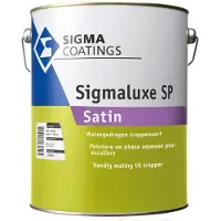Sigma Sigmaluxe SP Satin | Zijdeglans Trapverf 5 LTR - Wit