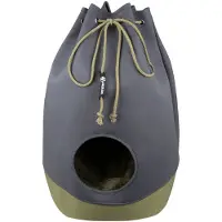 District 70 CASA - Opvouwbaar Katoenen Kattenhuis inclusief Kussentje - Mosgroen - 45 x 45 x 60 cm