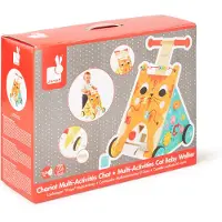 Janod - Multi-activiteiten loopwagen - Kat