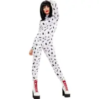 Vegaoo Kostuum -S- Bugging Out Catsuit Wit