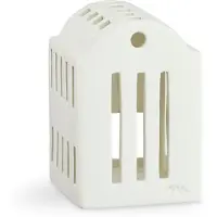 Kähler Urbania Smedje Candle Holder - Kandelaars Keramiek White - 691097