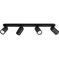 Philips Plafondspot Pongee Zwart 4xgu10