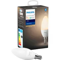 Philips Kaarslamp White E14 Single Pack Bluetooth