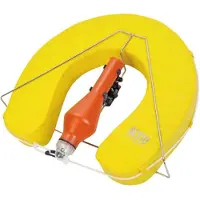 Besto Wipe Clean Horseshoe Float Geel