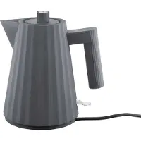 Alessi Plisse, Elektrische waterkoker, 1 liter (Art.-nr. MDL06/1 W, EAN 8003299439607)