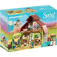 Playmobil Spirit Schuur met Lucky, Pru en Abigail - 70118