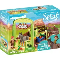 Playmobil Paardenstal Snips & Heer Wortel, 70120