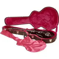 Gator GW-335-BROWN Deluxe Koffer voor Semi-Hollow Elektrische Gitaar
