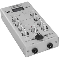 Omnitronic Gnome-202P Mini Mixer zilver