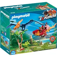 Playmobil 9430 Helikopter Met Pteranodon (kunststof, 4 - 6 jaar)
