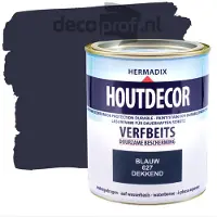 Hermadix Houtdecor 627 blauw 750 ml