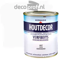 Hermadix Houtdecor 619 wit 750 ml