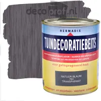 Hermadix Tuindecoratiebeits Transparant Natuurblauw 764 750 ML