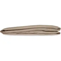 Kayori Topper Hoeslaken Shizu Zand (Percal)-80/90 x 200 cm