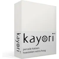 Kayori Hoeslaken Shizu Offwhite (Percal)-90 x 210/220 cm