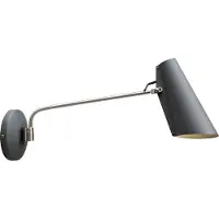 Northern Birdy Swing Wandlamp Grey | Steel