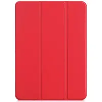 Shop4 - Samsung Galaxy Tab A 10.1 (2019) Hoes - Smart Book Case Rood