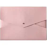 Shop4 - 13 inch Laptop Hoes - Envelop Sleeve Licht Roze
