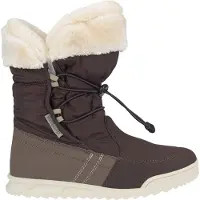 Winter-Grip Snowboot Winter-Grip Women Nordic Fur Mid Bruin Beige Off white