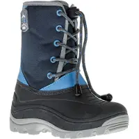 Winter-Grip Snowboot Junior Northern Hiker Donkerblauw Blauw Grijs-Schoenmaat 31 - 32