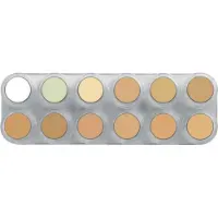 Grimas make up palet 12 camouflage pure CH