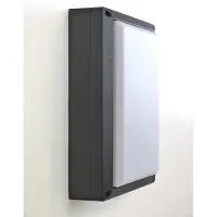 Groenovatie LED Wandlamp 8W, Rechthoekig, Waterdicht, Warm Wit