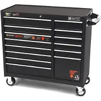 HBM gereedschapswagen 14 Laden 100 cm - zwart
