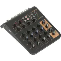 Audiophony Mixer 4 Kanalen 2 Microfoons En Stereo 1 Aux Usb-poort Mi4u (h10910)