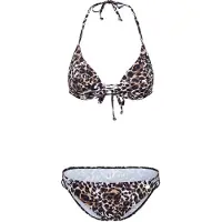 LASCANA Bikini ecru / bruin / zwart
