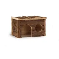 Beeztees Forest Royal Blokhut - Knaagdier - 28x18x16 cm
