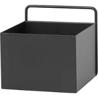 Ferm Living wall box square zwart