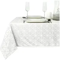Unique living Sierle tafelkleed 140x200cm white