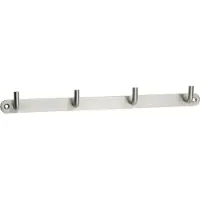 Novidade Kapstok Moja 4 haaks rvs 310mm