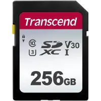 Transcend 256GB SDXC Class 10 UHS-I U3 V30 (R 95 W 45 MB/s)