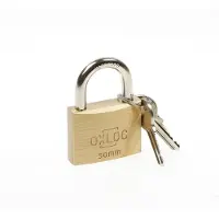 Oxloc Hangslot Mess.Gls. 50mm Gelijksluitend