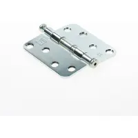 Dulimex DX Kogellagerscharnier doorgezet 89x89 mm ronde hoek losse pen staal verzinkt