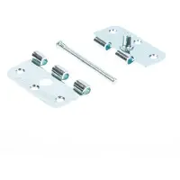 Axa Scharnier 1114 Rh 76x76 2mm Topcoat SKG** - 100 stuks