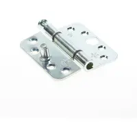 Bsw Glijlagerscharnier VRD818GV 89x89mm - Verzinkt SKG*** - 30 stuks losgestort