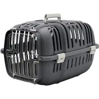 Ferplast Vervoersbox Jet 10 - Kattenvervoersbox - 47x32x29 cm Grijs