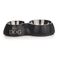 Beeztees Best Dog - Dinerset Hond - Grijs - 31x17,5x6 cm