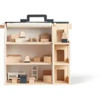 Kids Concept Puppenhaus - Holz - 34x39x19 cm - Aiden - - One Size - Puppenhauser