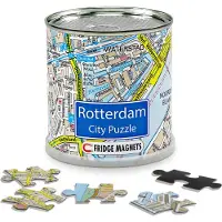 City Puzzle Rotterdam - Puzzel - Magnetisch - 100 puzzelstukjes