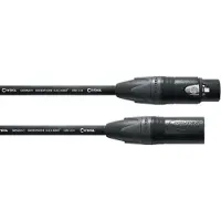 Cordial CPM5FM-234 XLR (male) / XLR (female) AWG 22 kabel 5 meter