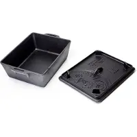Petromax Loaf Pan K8, bakvorm, zwart