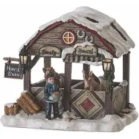 Luville Molendam Paardenstal | 2x AA | 13 x 11 x 11,5 cm