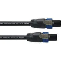 Cordial CPL20LL44 vierpunts speakon (4x 4 mm²) speakerkabel 20 meter
