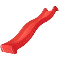 Intergard Glijbaan tuin rood 220cm voor houten speeltoestellen