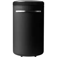 Vipp 441 Wasmand 39x69 Cm Zwart - Wasmanden Roestvrijstaal Black - 44104